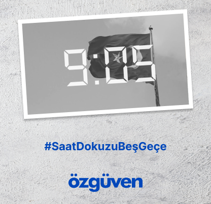 #SaatDokuzuBeşGeçe